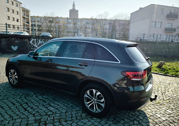 Mercedes-Benz GLC cena 122000 przebieg: 217600, rok produkcji 2020 z Gubin małe 596